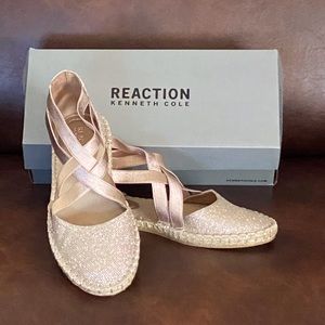 Kenneth Cole Reaction Espadrille Flat Sz 8.0 NEW!